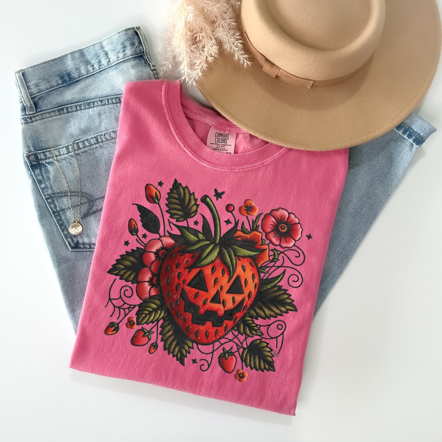 Spooky Strawberry Graphic Tee