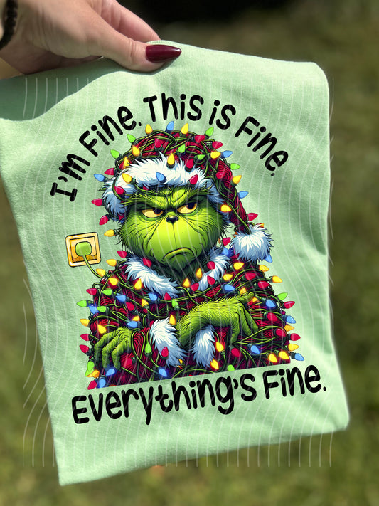 Everything's Fine Graphic Tee