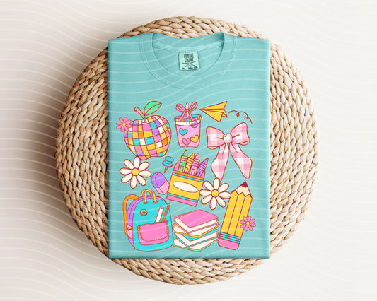 Back to School Coquette Graphic Tee