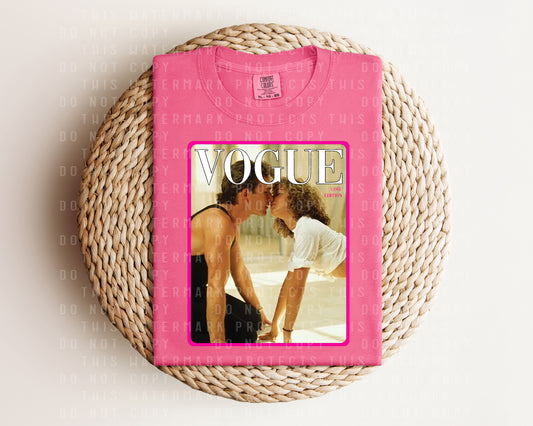 Vogue Johnny and Baby Graphic Tee