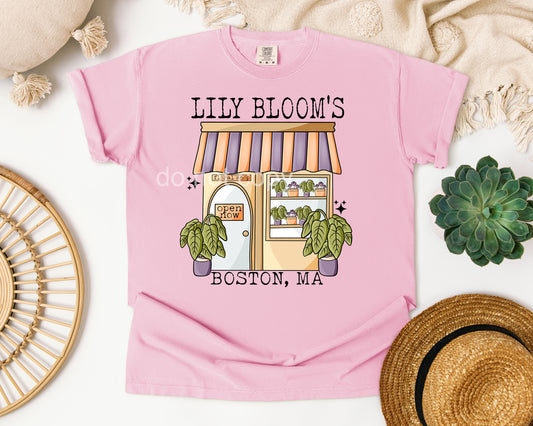 Lily Blooms Graphic Tee