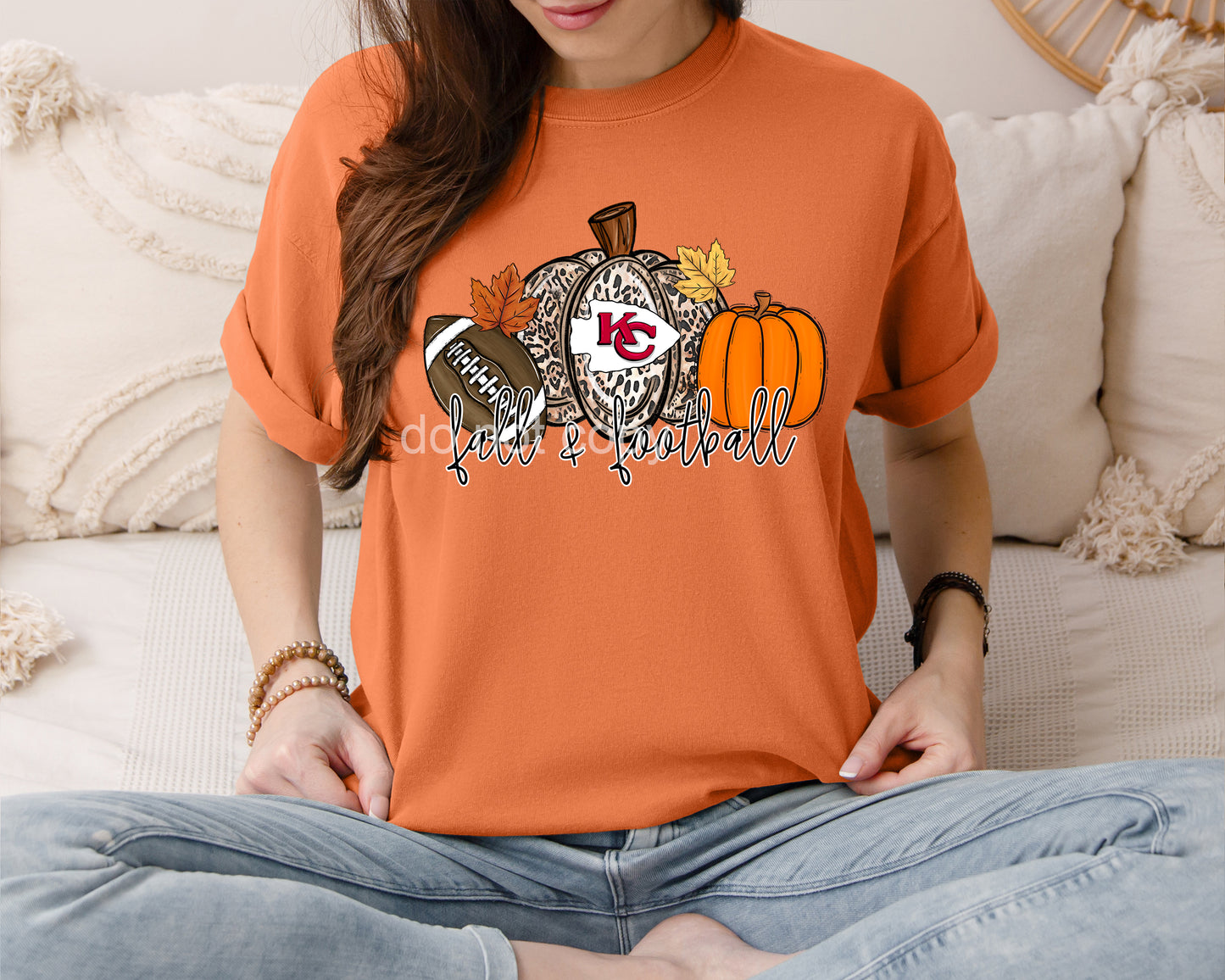 Fall & Football Graphic Tee