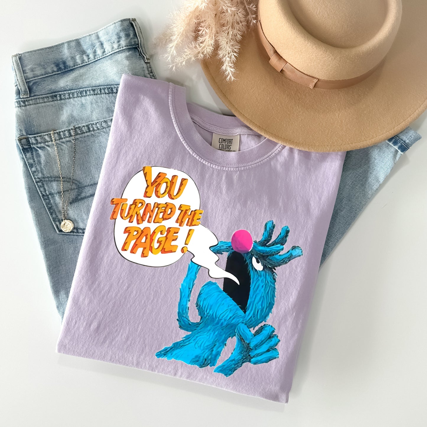 You Turned the Page Graphic Tee