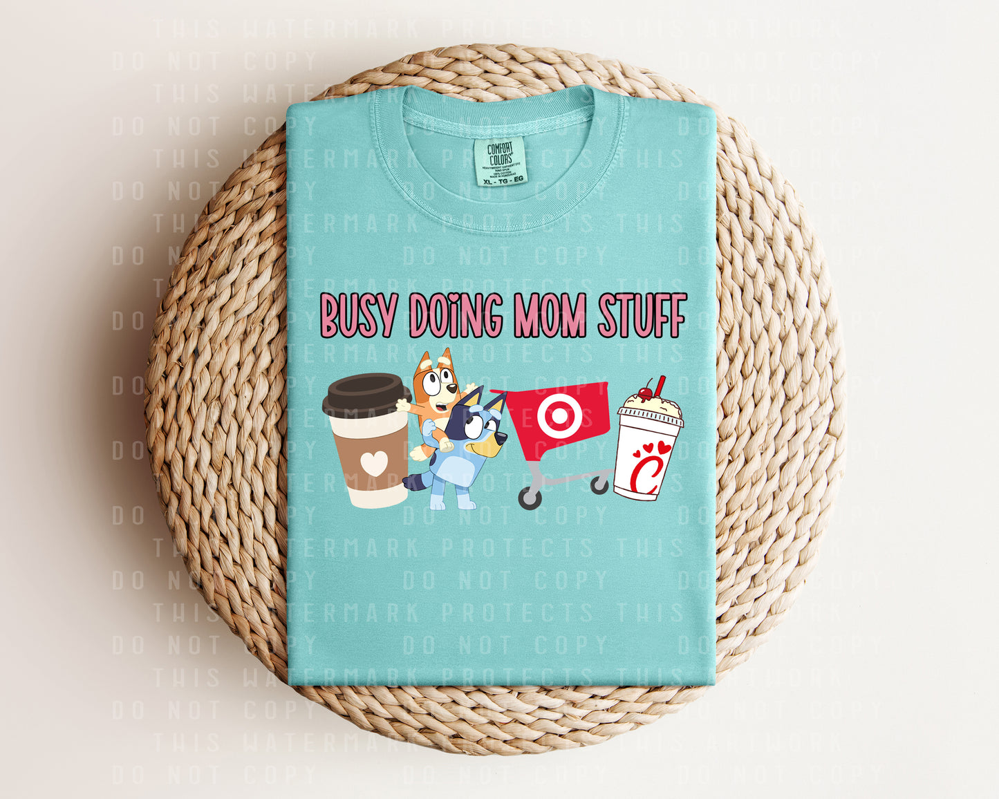 Busy Doing Mom Stuff Graphic Tee