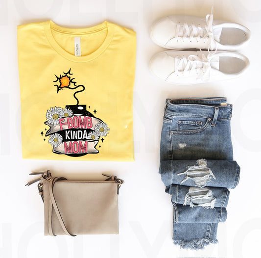 F-Bomb Kinda Mom Graphic Tee