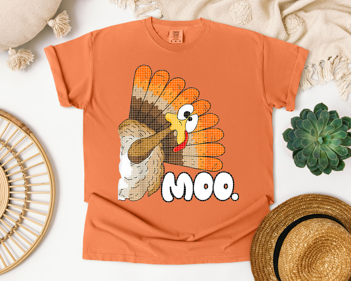 Moo Turkey Graphic Tee