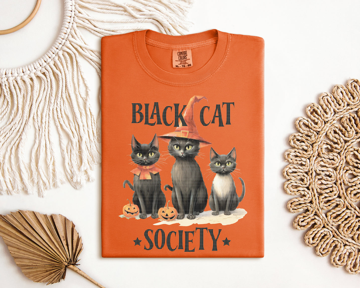 Black Cat Society Graphic Tee