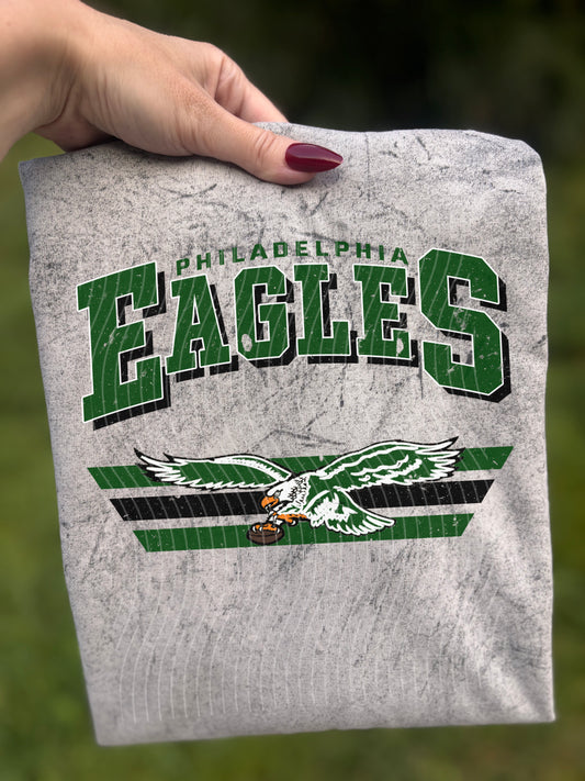 Vintage Team Eagles Graphic Tee