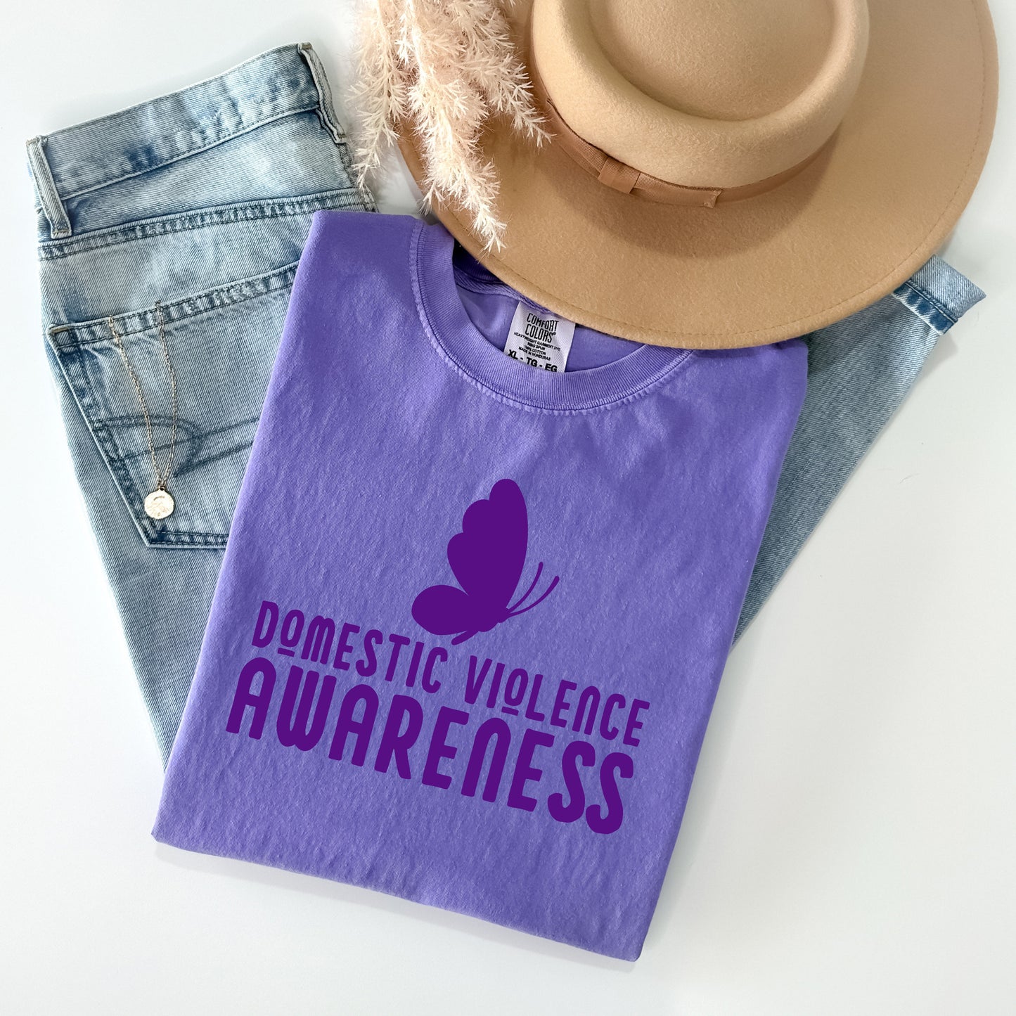 Domestic Violence Awareness Graphic Tee