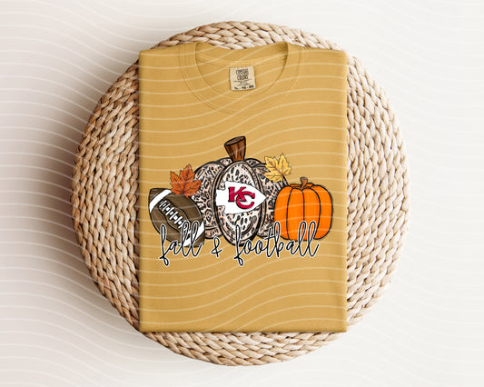 Fall & Football Chiefs Graphic Tee