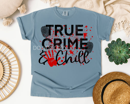 True Crime & Chill Graphic Tee