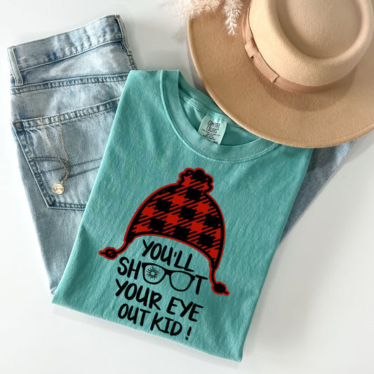 You'll Shoot Your Eye Out Christmas Story Graphic Tee