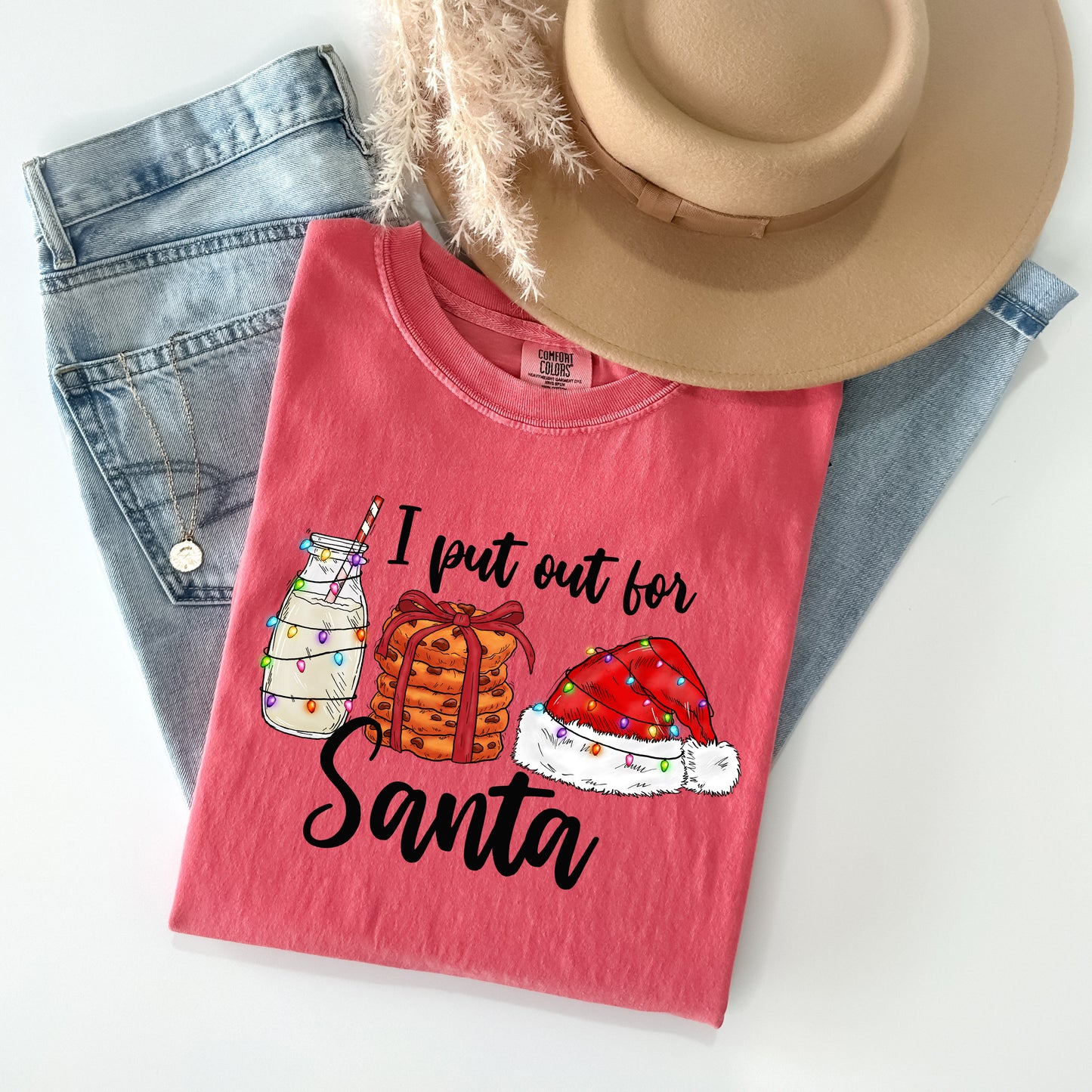 I Put Out for Santa Graphic Tee