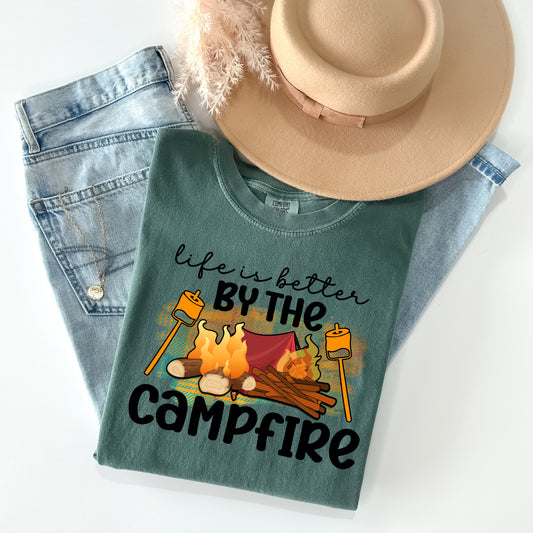 Life is Better by the Campfire Graphic Tee