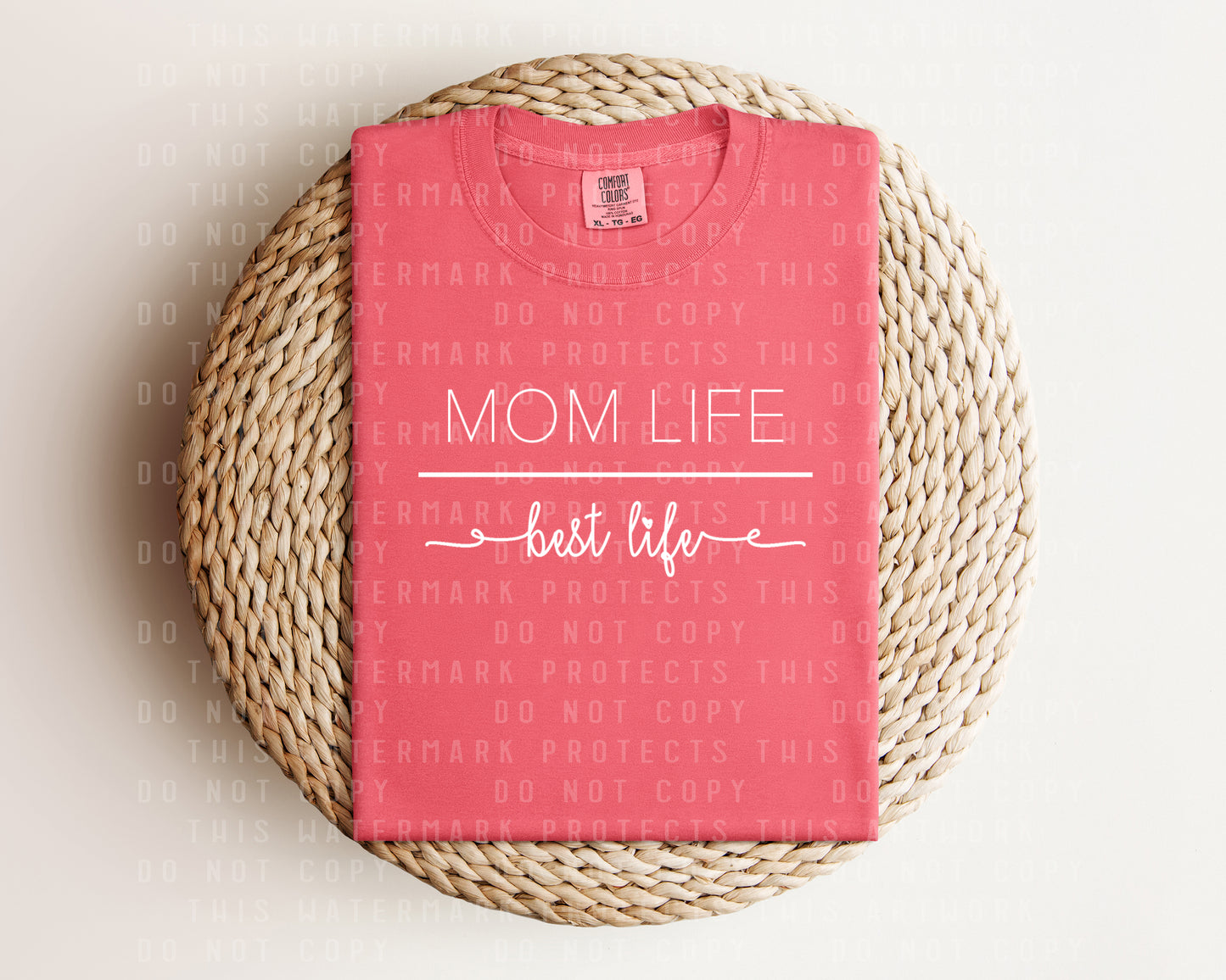 Mom Life Best Life Graphic Tee