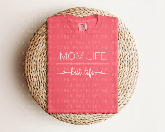 Mom Life Best Life Graphic Tee