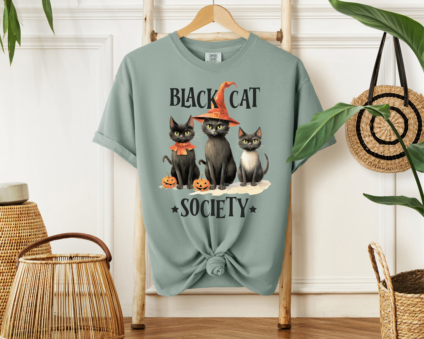 Black Cat Society Graphic Tee