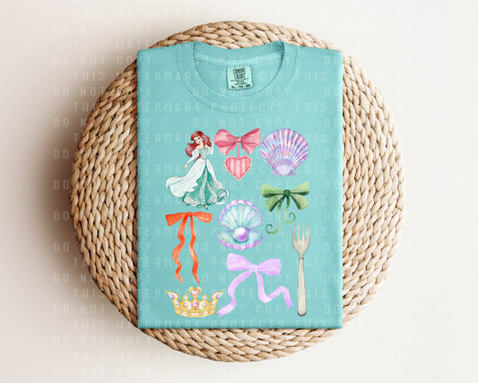 Ariel Coquette Graphic Tee