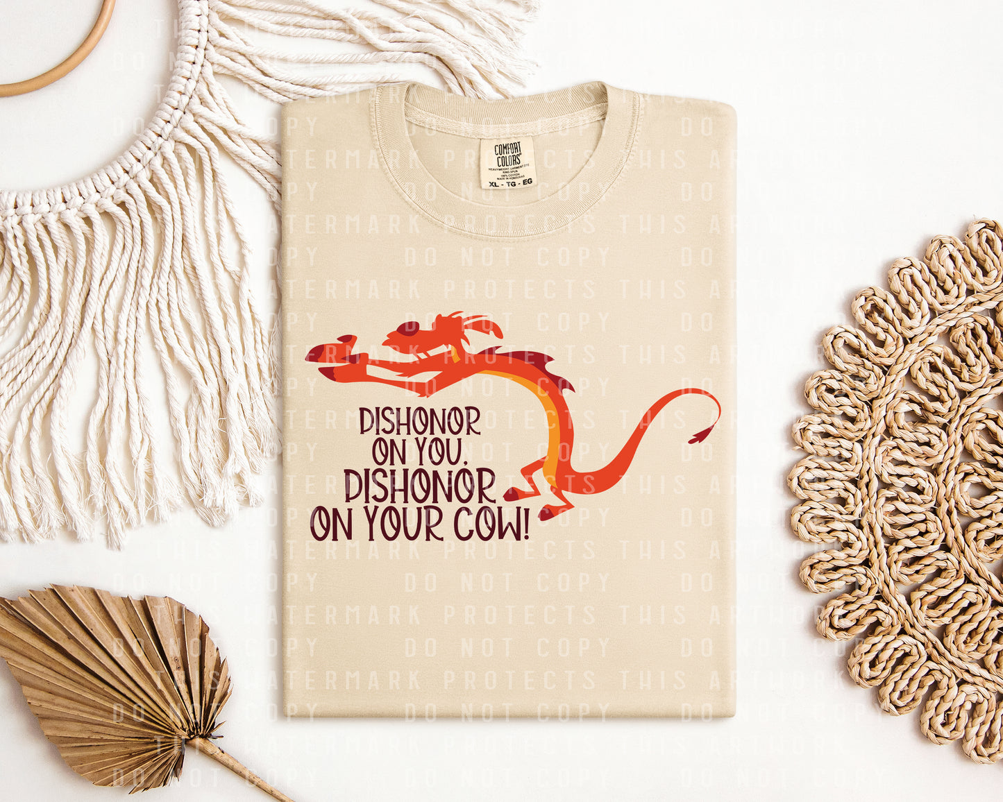 Dishonor on You Dishonor on Your Cow Graphic Tee