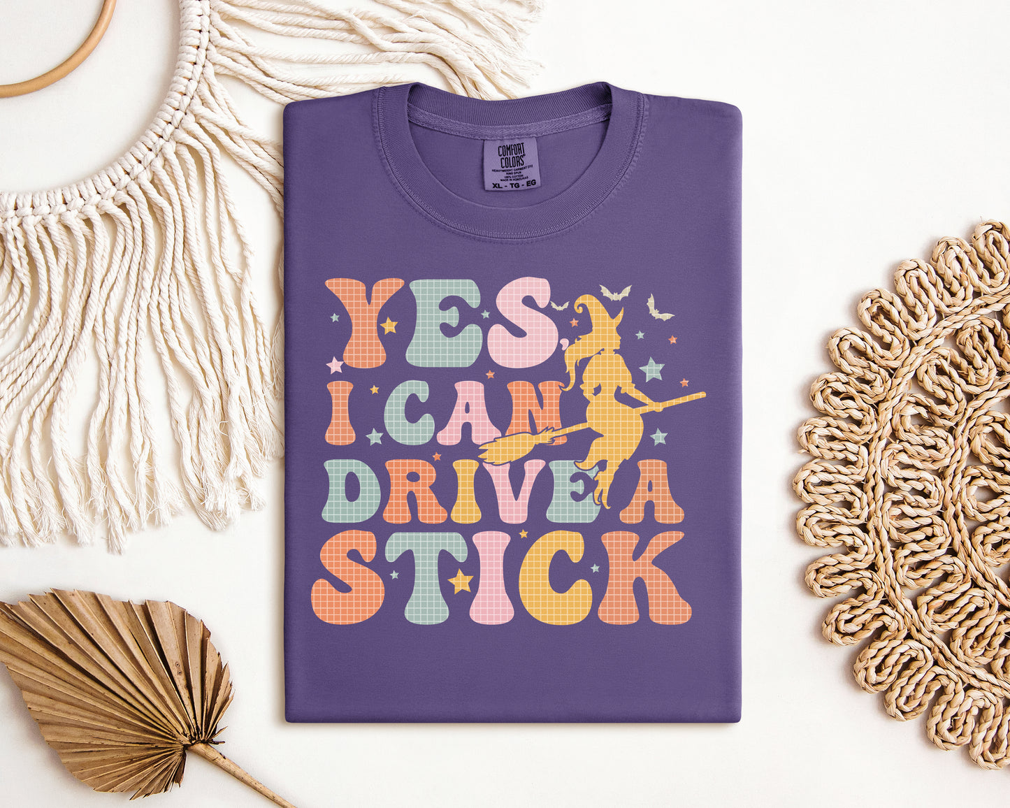 Yes I Can Drive a Stick Graphic Tee