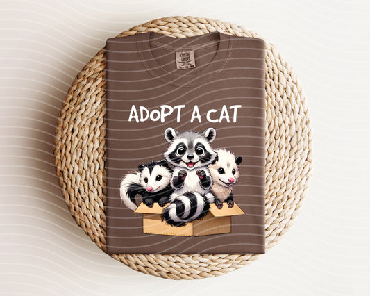 Adopt a Cat Graphic Tee