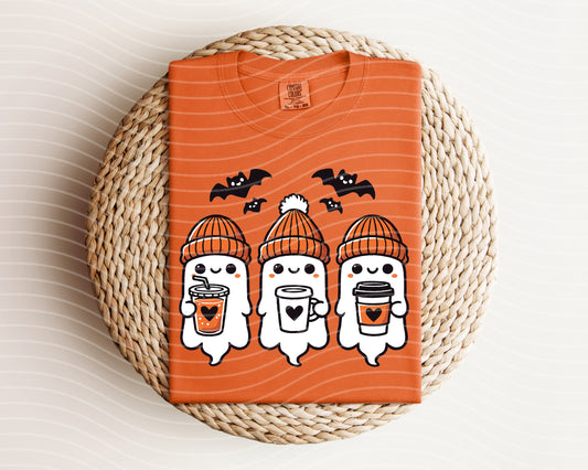 Coffee Ghosts Graphic Tee