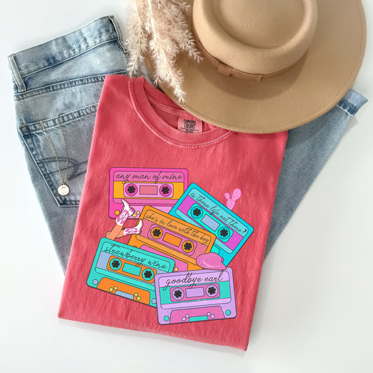 Classic Country Cassettes Graphic Tee