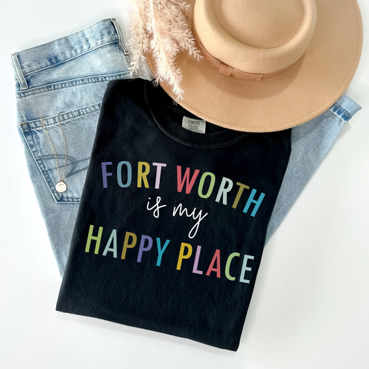 Is My Happy Place Customized Graphic Tee