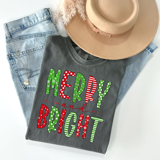 Merry and Bright Graphic Tee