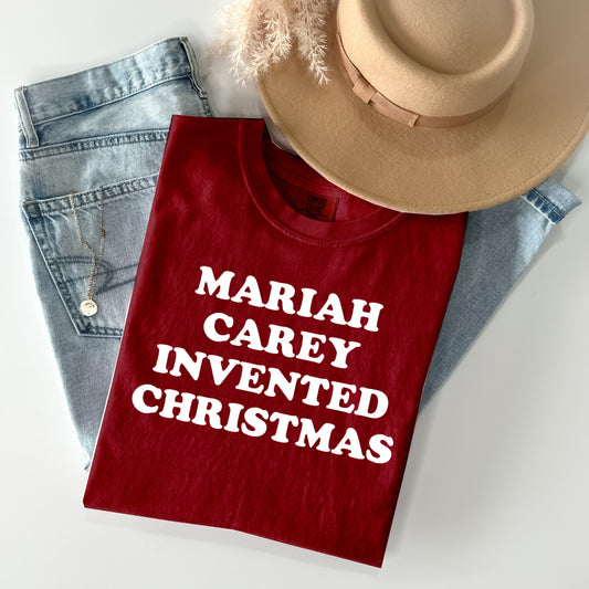 Mariah Carey Invented Christmas Graphic Tee
