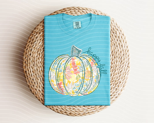 Happy Fall Pumpkin Graphic Tee