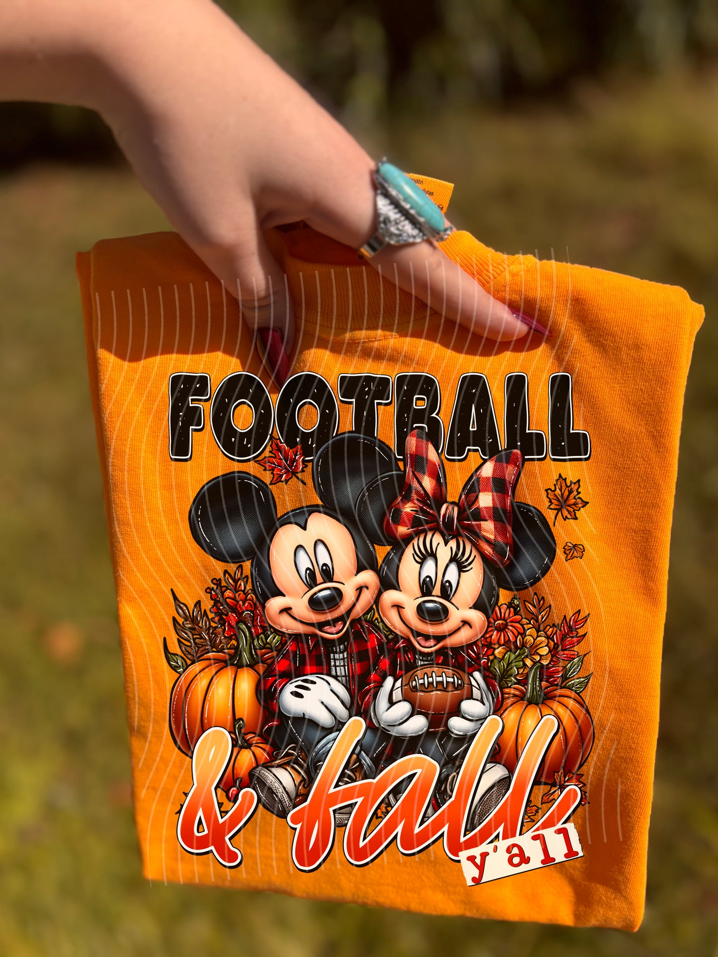Football & Fall Y'all Graphic Tee