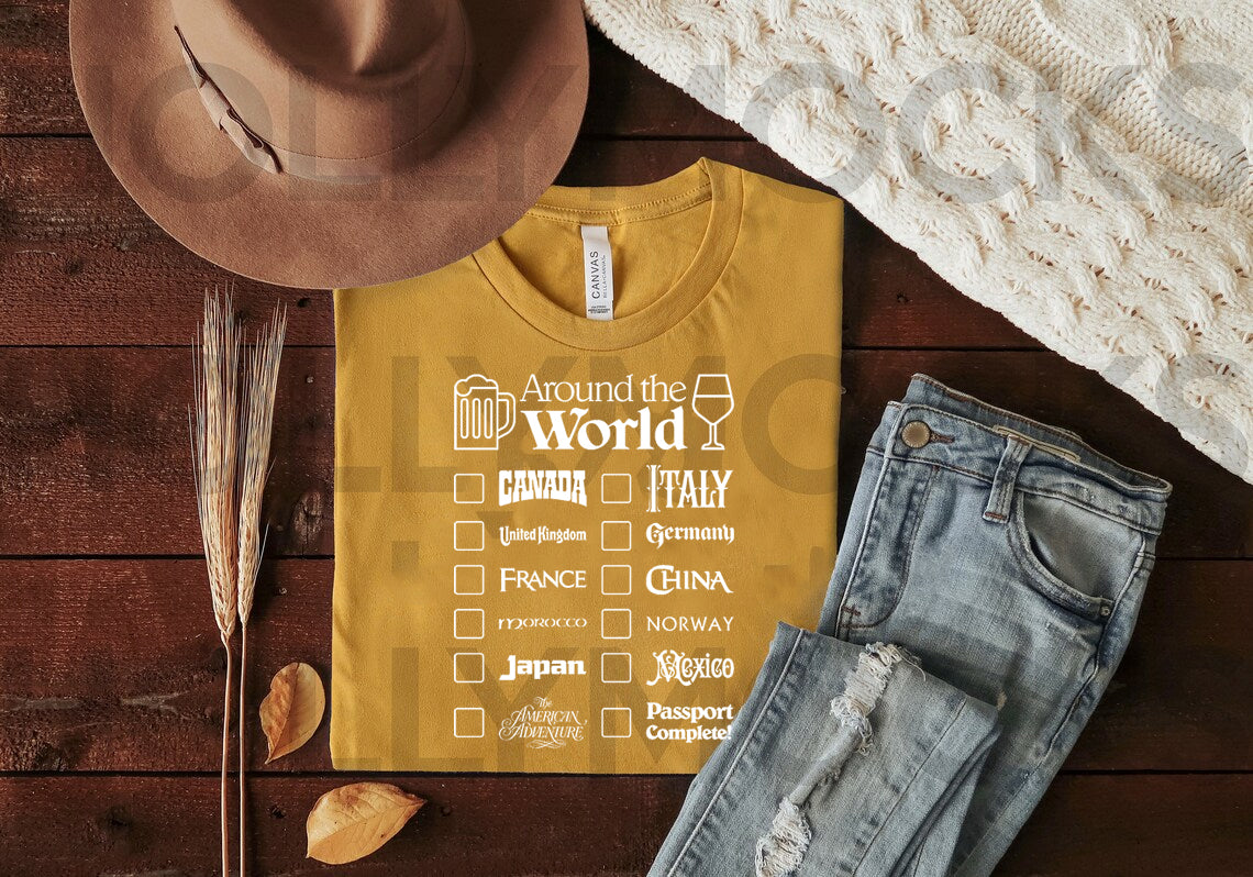 Around the World Graphic Tee