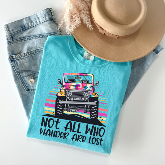 Not All Who Wander are Lost Graphic Tee
