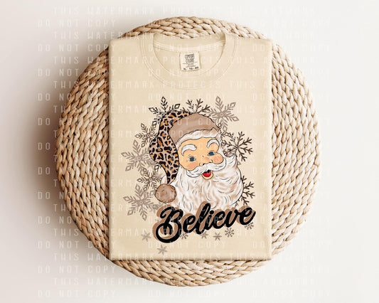 Believe Santa Graphic Tee