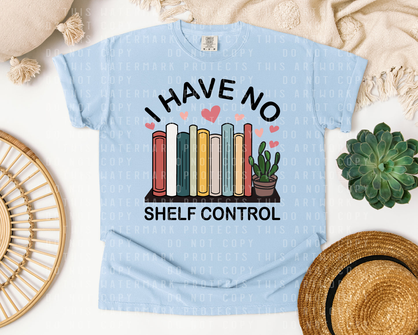 I Have No Shelf Control Graphic Tee