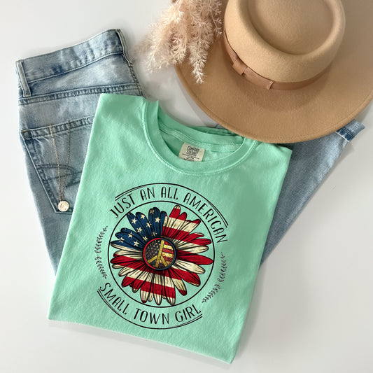 Just An All American Small Town Girl Graphic Tee