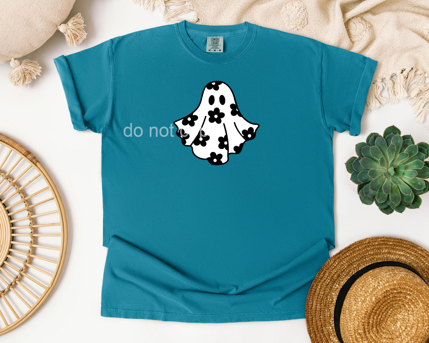 Floral Ghost Graphic Tee