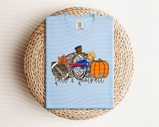 Fall & Football Bills Graphic Tee