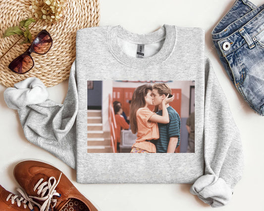 Zack and Kelly Iconic Love Graphic Tee