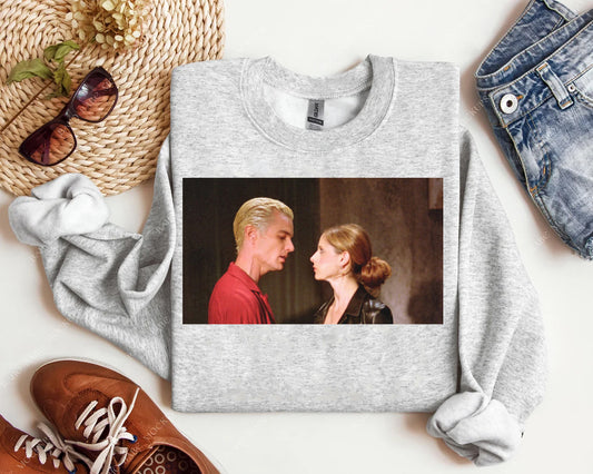 Buffy and Spike Iconic Love Graphic Tee