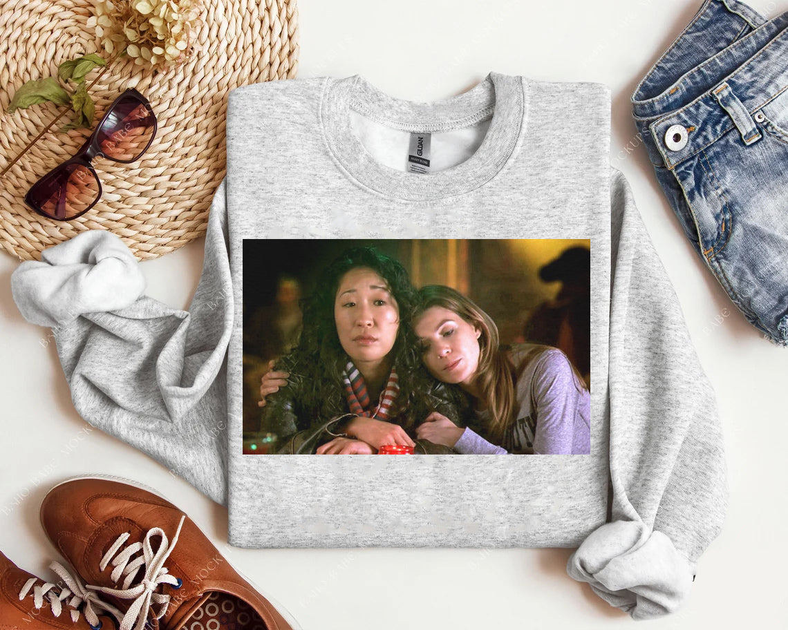 Meredith and Christina Iconic Besties Graphic Tee