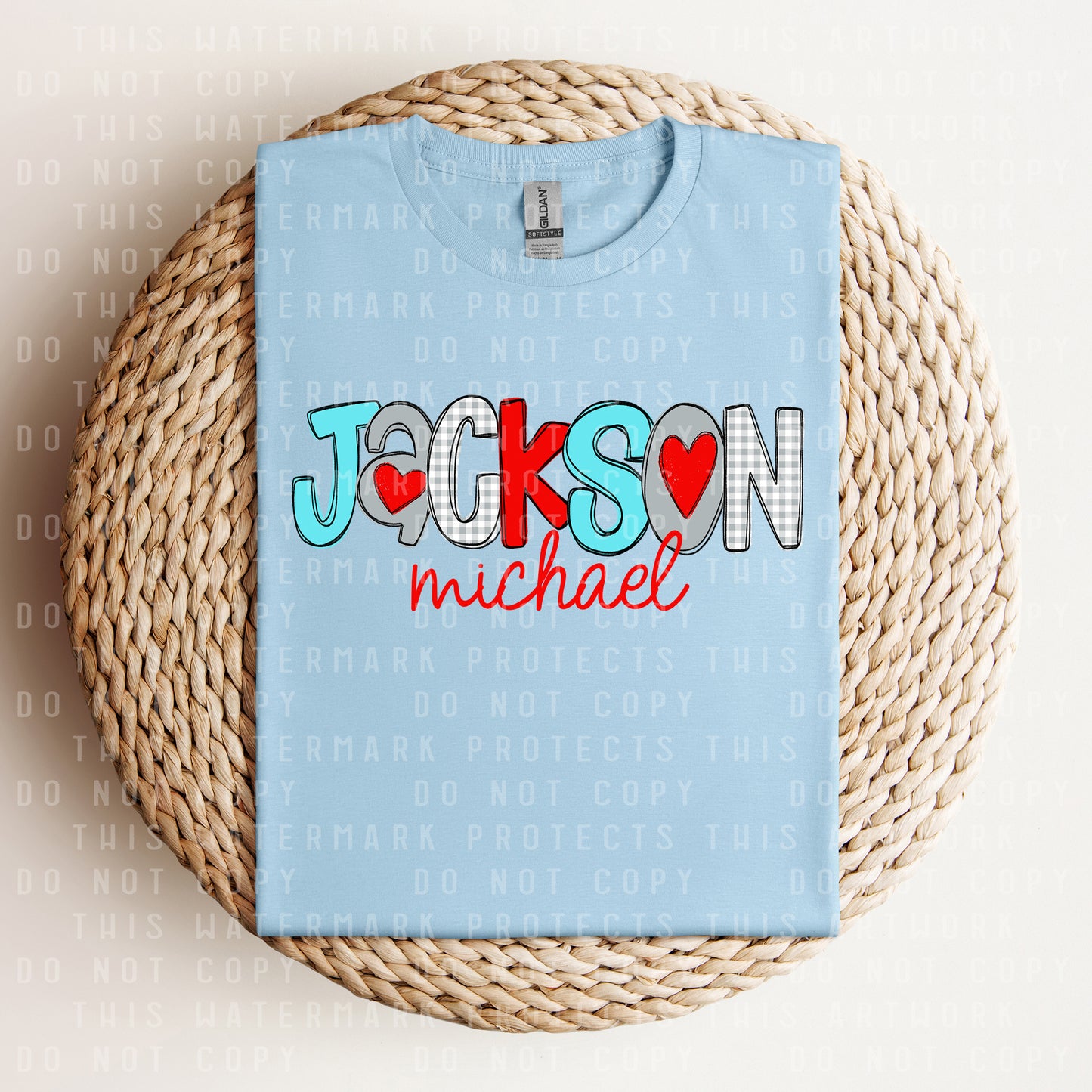 Boy Valentine Font Graphic Tee