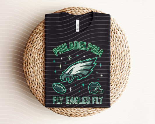 Eagles Neon Graphic Tee