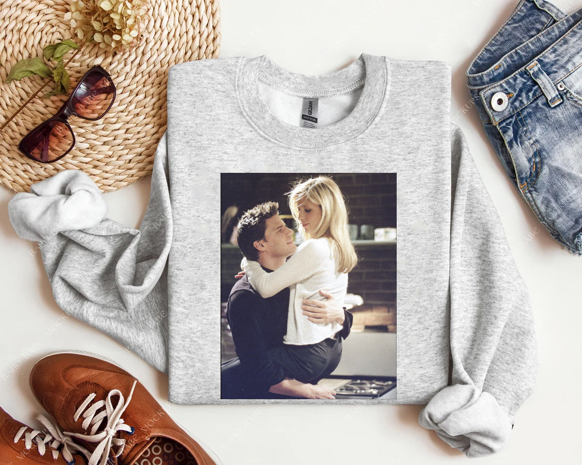 Buffy and Angel Iconic Love Graphic Tee