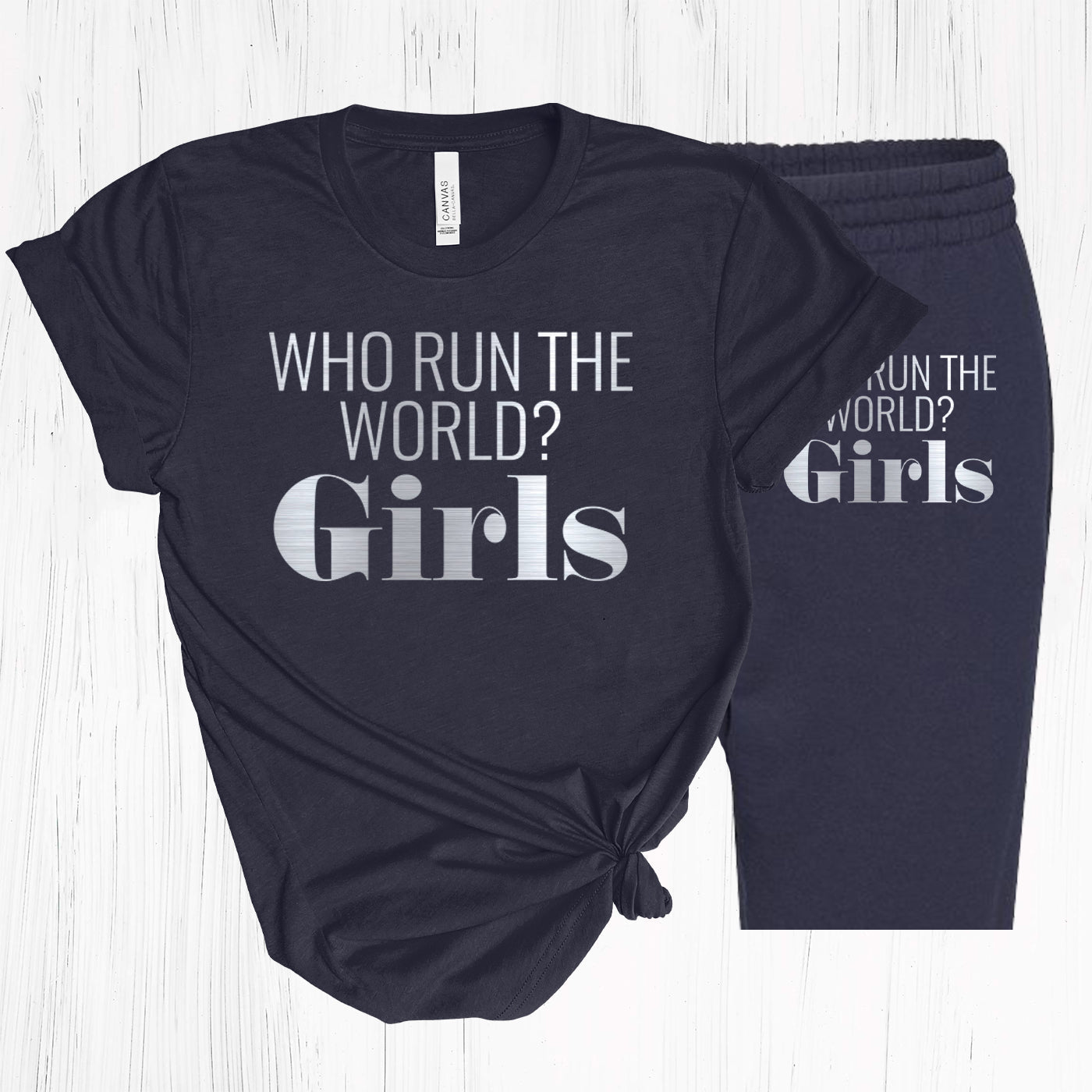 Who Run The World Girls Jogger