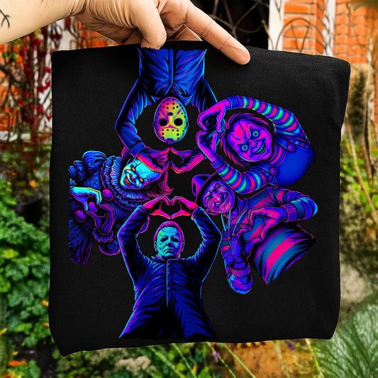 Neon Horror Graphic Tee