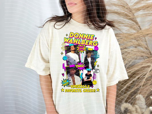 Teen Crush Donnie W Graphic Tee