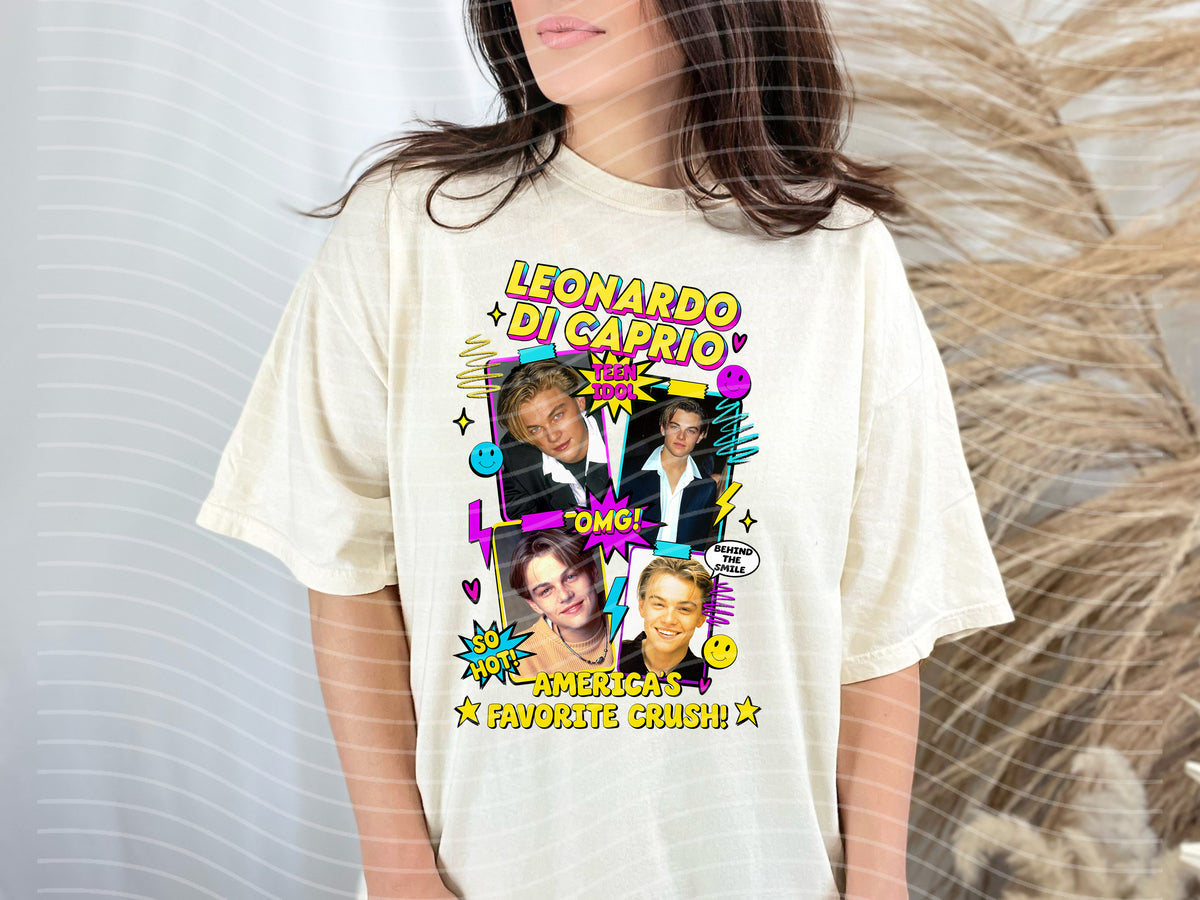 Teen Crush Leo D Graphic Tee