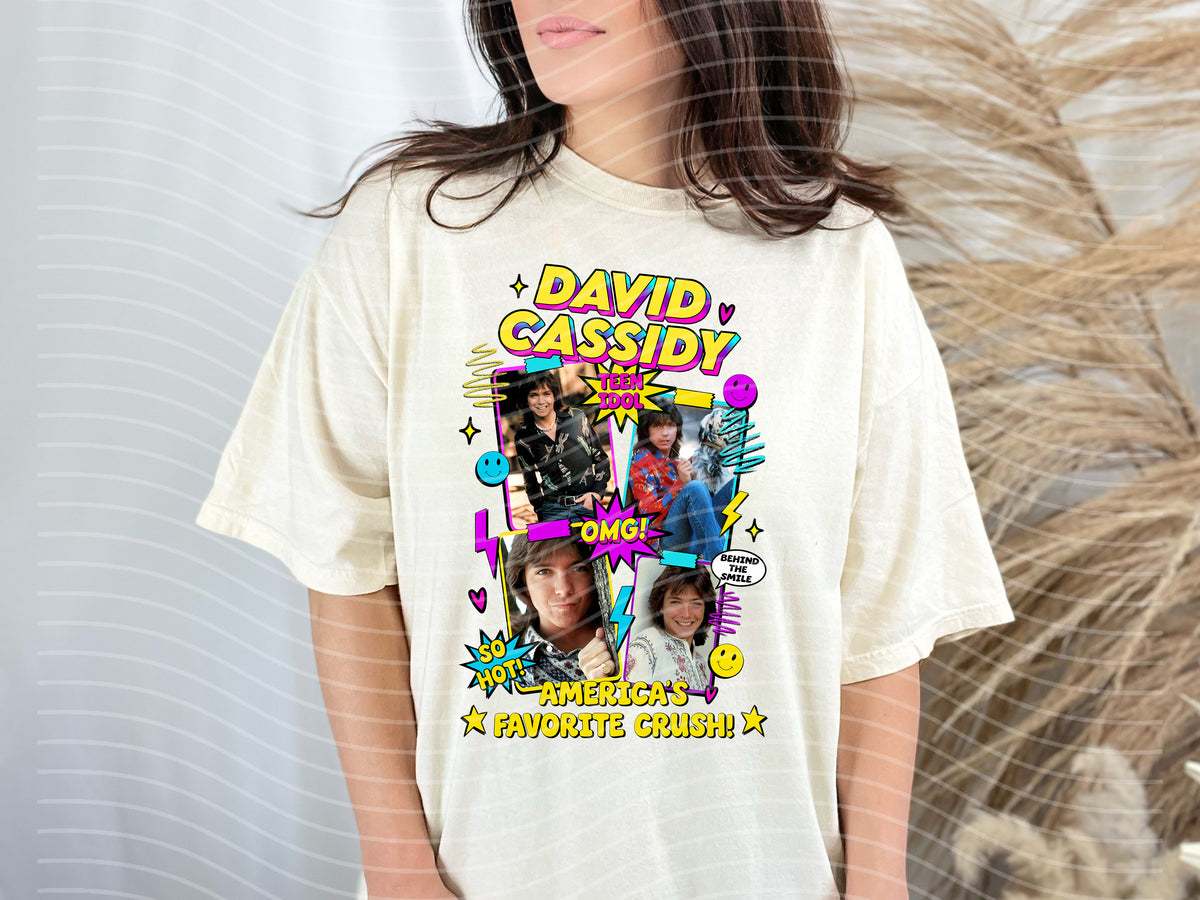Teen Crush David C Graphic Tee